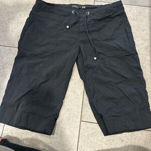 Prana Women's Black Bermuda Shorts